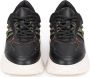 PS Poelman Jana chunky leren sneakers zwart - Thumbnail 4