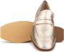 PS Poelman JENNY metallic leren loafers goud - Thumbnail 5