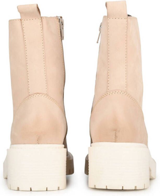 PS Poelman Klara veterboots beige