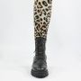 PS Poelman Luna nubuck veterboots zwart - Thumbnail 4