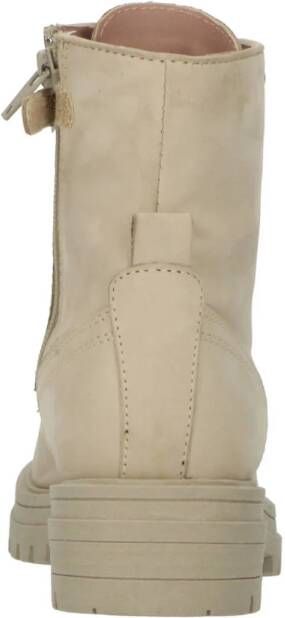 PS Poelman Mink-83 leren veterboots beige