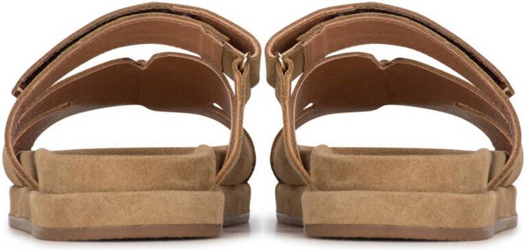 PS Poelman suède slippers beige