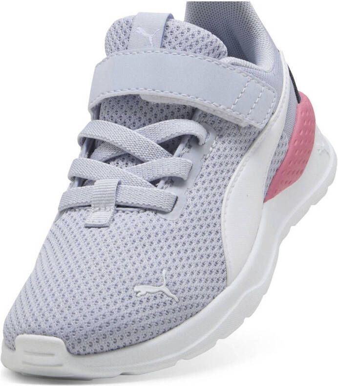 Puma Anzarun Lite sneakers lichtblauw wit roze