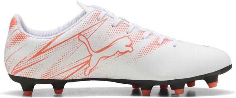 Puma ATTACANTO FG AG voetbalschoenen wit rood