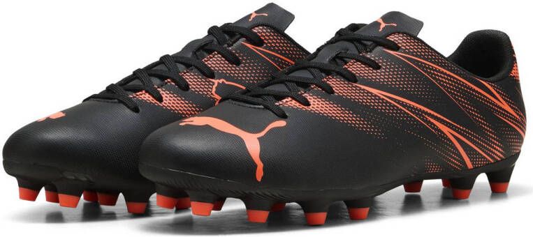 Puma ATTACANTO FG AG voetbalschoenen zwart oranje