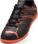 Puma Attacanto IT Jr zaalsportschoenen zwart rood - Thumbnail 3