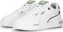 Puma Ca Pro Glitch Lth Tennis Schoenen white vasity green feather gray maat: 38.5 beschikbare maaten:38.5 - Thumbnail 3