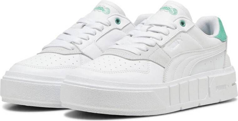 Puma Cali Court Match sneakers wit groen