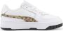 Puma Cali Dream Animal Print Jr sneakers wit bruin Meisjes Leer Panterprint 38 - Thumbnail 4