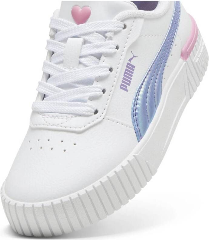 Puma Carina 2.0 Bouncy sky sneakers wit lila