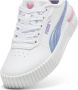 Puma Carina 2.0 Bouncy sky sneakers wit lila Imitatieleer 28 - Thumbnail 5