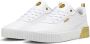 Puma Carina 2.0 Metallic Dream sneakers wit-goudkleurig - Thumbnail 4