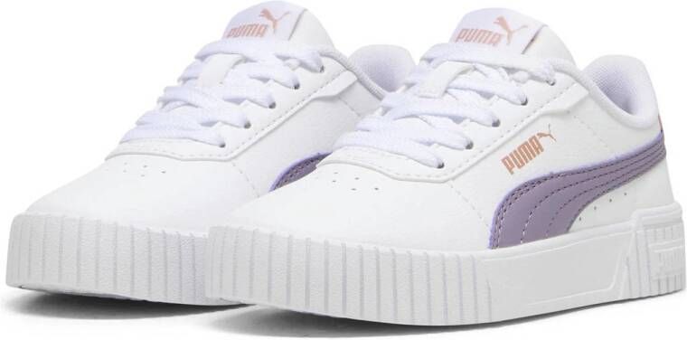 Puma Carina 2.0 sneakers wit lila oker