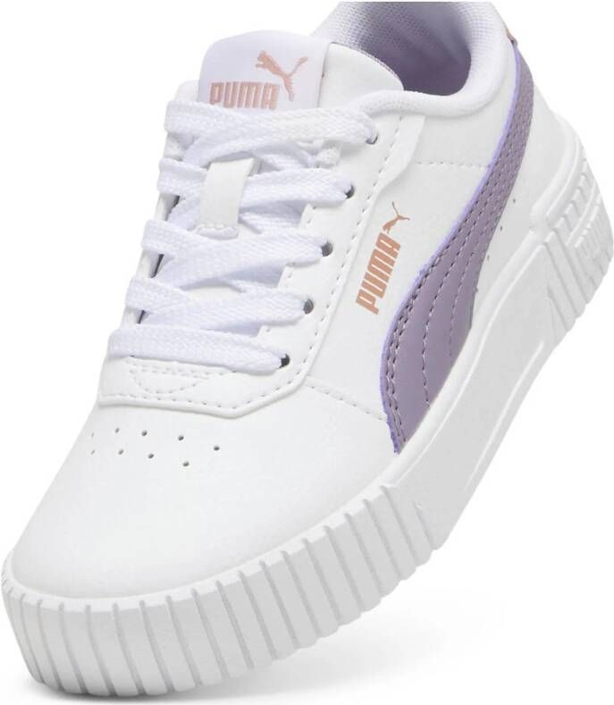 Puma Carina 2.0 sneakers wit lila oker