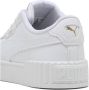 Puma Carina 3.0 sneakers wit goud metallic - Thumbnail 3