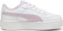 Puma Carina Street leren sneakers wit lila Meisjes Leer Meerkleurig 31 - Thumbnail 4