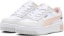 Puma Carina Street leren sneakers wit roze Meisjes Leer Meerkleurig 29 - Thumbnail 1