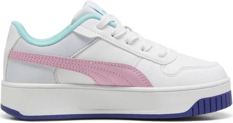 Puma Carina Street sneakers wit roze mintgroen