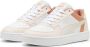 Puma Caven 2.0 Block sneakers wit-ecru-koraal Imitatieleer 35.5 - Thumbnail 4