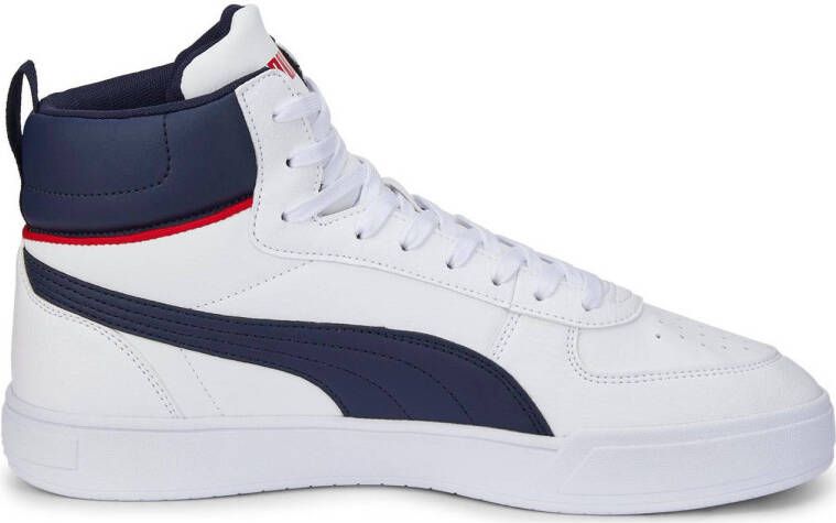 Puma Caven Mid sneakers wit donkerblauw