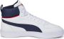 Puma Caven Mid sneakers wit donkerblauw - Thumbnail 5