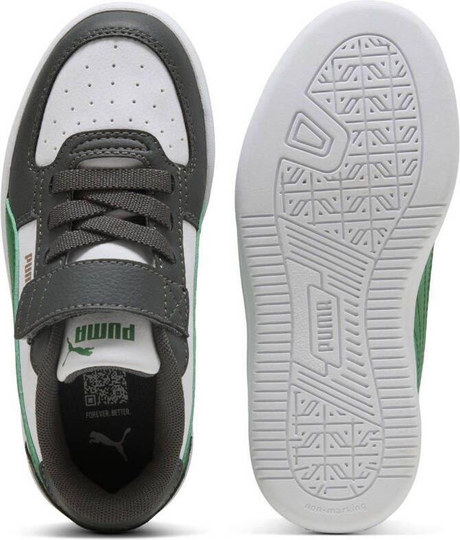 Puma Caven sneakers grijs groen wit