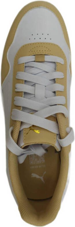 Puma Court Classy sneakers wit okergeel