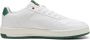 Puma Klassieke Court Sneaker met Groene en Gouden Accenten White Heren - Thumbnail 5