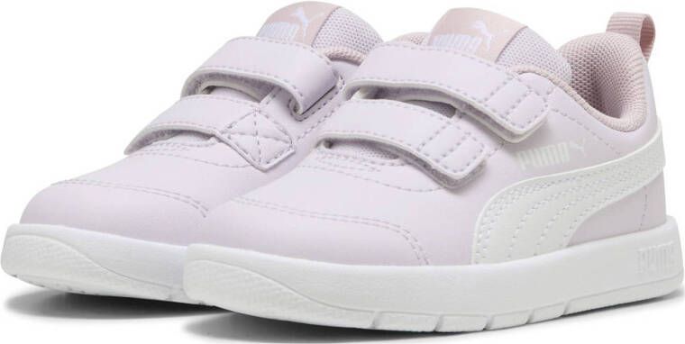 Puma Courtflex V3 V Inf sneakers lila wit roze