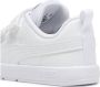 Puma Courtflex V3 V Inf sneakers wit zilver - Thumbnail 4