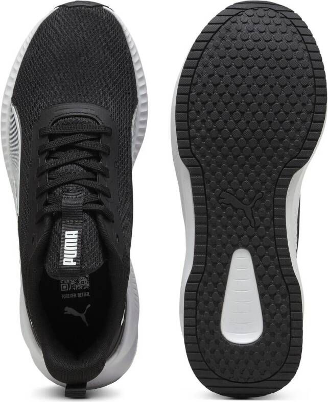 Puma Flyer Lite 3 hardloopschoenen zwart wit