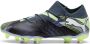 Puma Future 7 Match dames voetbalschoenen grijs paars geel - Thumbnail 3