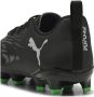 PUMA FUTURE 8 PLAY FG AG Jr Unisex Sportschoenen Black-Cool Light Gray-Fluo Green - Thumbnail 1