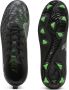 PUMA FUTURE 8 PLAY FG AG Jr Unisex Sportschoenen Black-Cool Light Gray-Fluo Green - Thumbnail 4