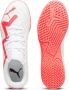 PUMA Future Play It White-Fire Orchid 42.5 Indoor Shoes - Thumbnail 1