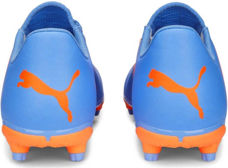 Puma Future Play voetbalschoenen blauw oranje