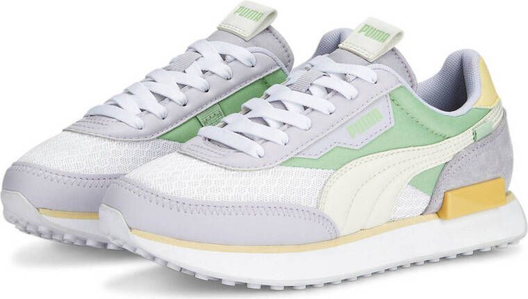 Puma Future Rider Pastel sneakers wit grijs groen