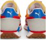 Puma Future Rider Splash Jr sneakers grijs rood oranje Jongens Meisjes Imitatieleer 37 - Thumbnail 3