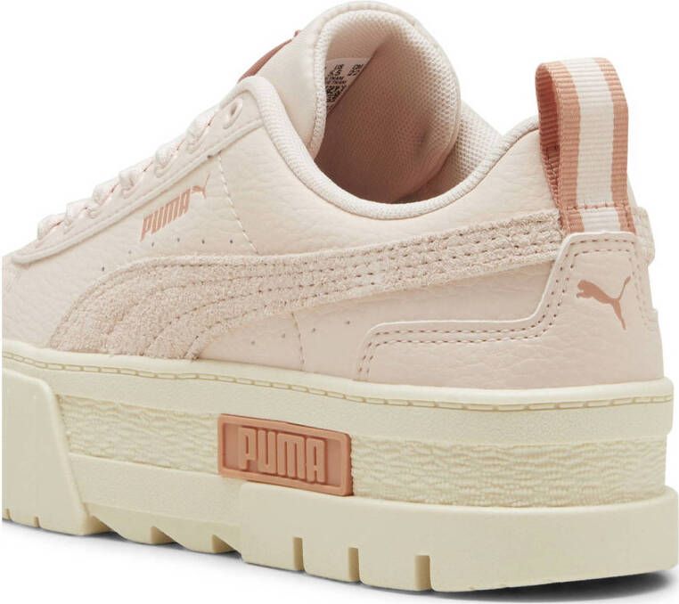 Puma Mayze sneakers lichtroze ecru