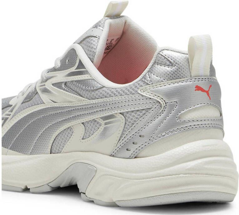 Puma Milenio Tech sneakers lichtgrijs zilver