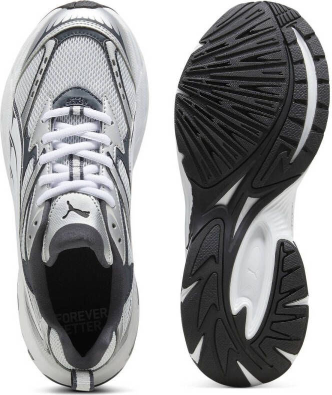 Puma Morphic sneakers lichtgrijs wit zilver