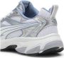 Puma Morphic sneakers wit lichtblauw zilver Mesh Meerkleurig 35.5 - Thumbnail 8