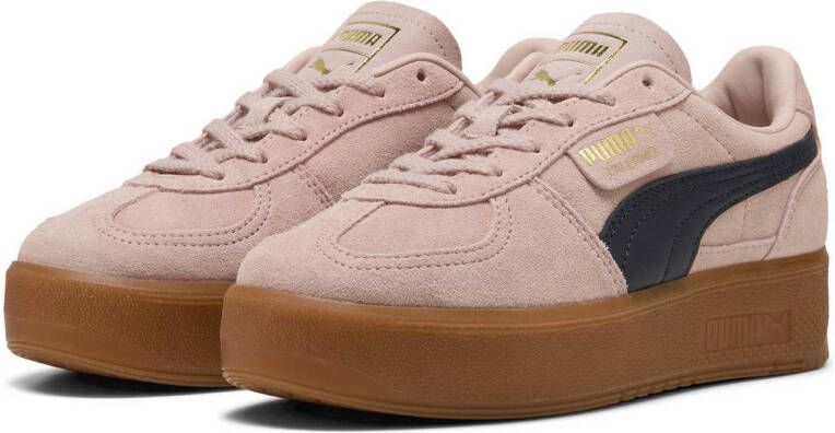 Puma Palermo Elevata sneakers oudroze donkerblauw