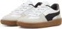 Puma Palermo Lth sneakers wit grijs beige gum - Thumbnail 3