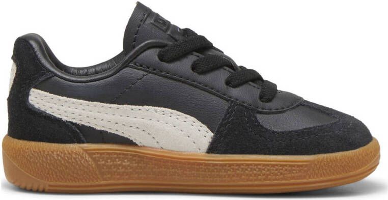 Puma Palermo Lth sneakers zwart grijs gum