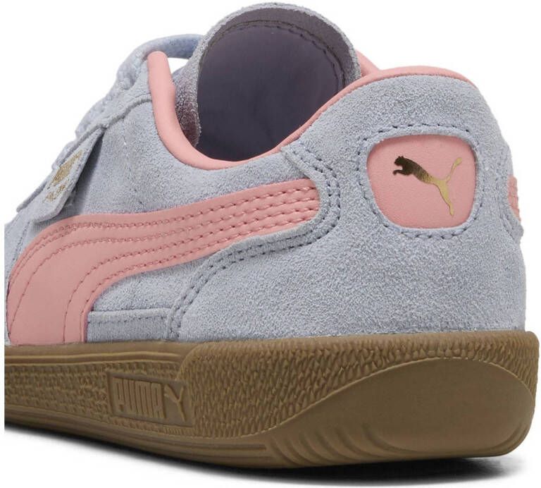 Puma Palermo sneakers lichtblauw roze