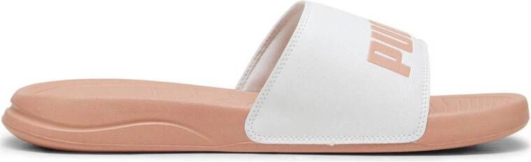 Puma Popcat 20 badslippers zalmroze wit