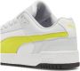 Puma RBD game Low leren sneakers lichtgrijs geel zwart Leer 35.5 - Thumbnail 4