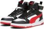 Puma RBD Game sneakers wit rood zwart Jongens Meisjes Gerecycled polyester 35.5 - Thumbnail 6