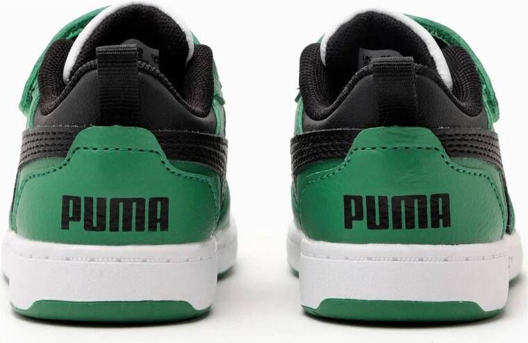 Puma Rebound V6 Lo AC+ Inf sneakers wit zwart groen